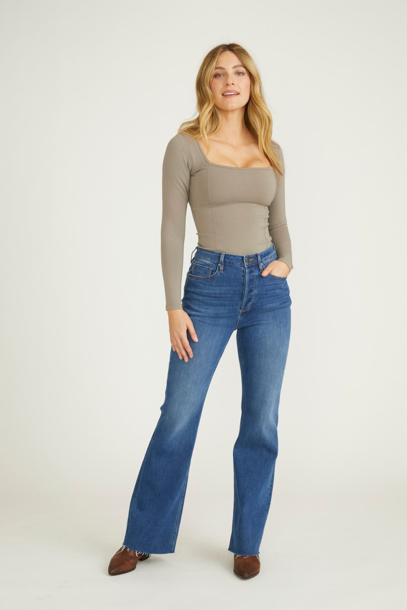 Load image into Gallery viewer, Royce 70s Stovepipe Pant - Dark