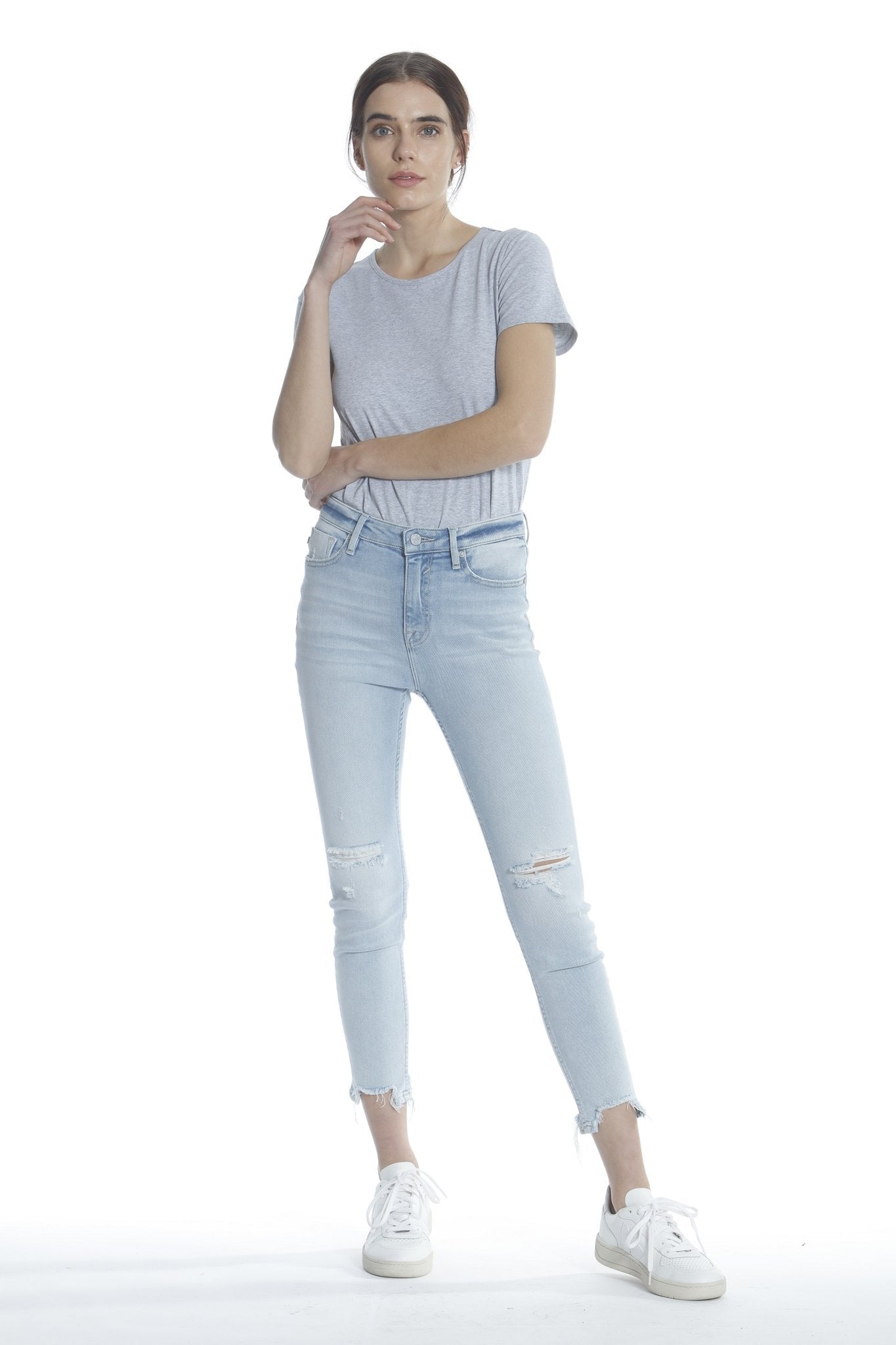 Load image into Gallery viewer, Ace High Rise Skinny - Light Wash