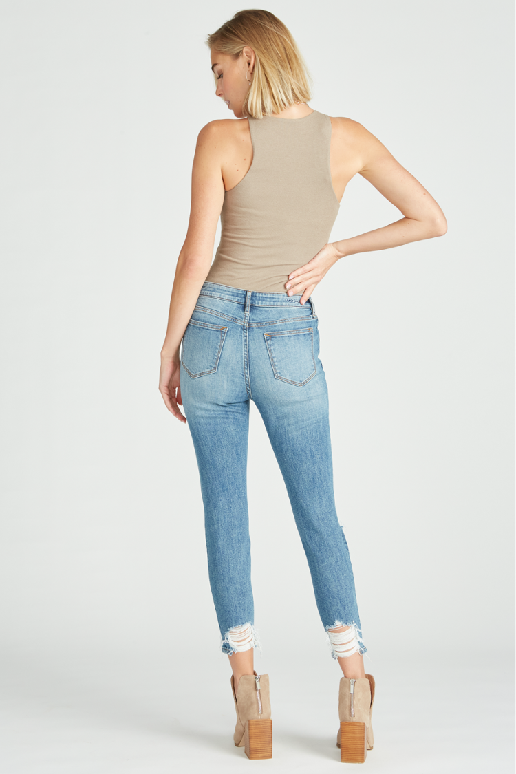 Load image into Gallery viewer, ACE HIGH RISE SKINNY - MEDIUM WASH