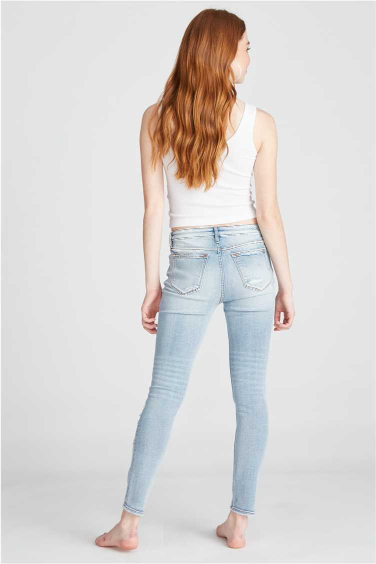 Load image into Gallery viewer, ACE HIGH RISE SKINNY - LIGHT WASH