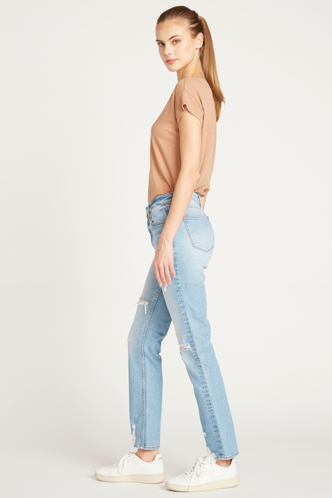 Load image into Gallery viewer, ACE HIGH RISE STRAIGHT LEG - LIGHT WASH