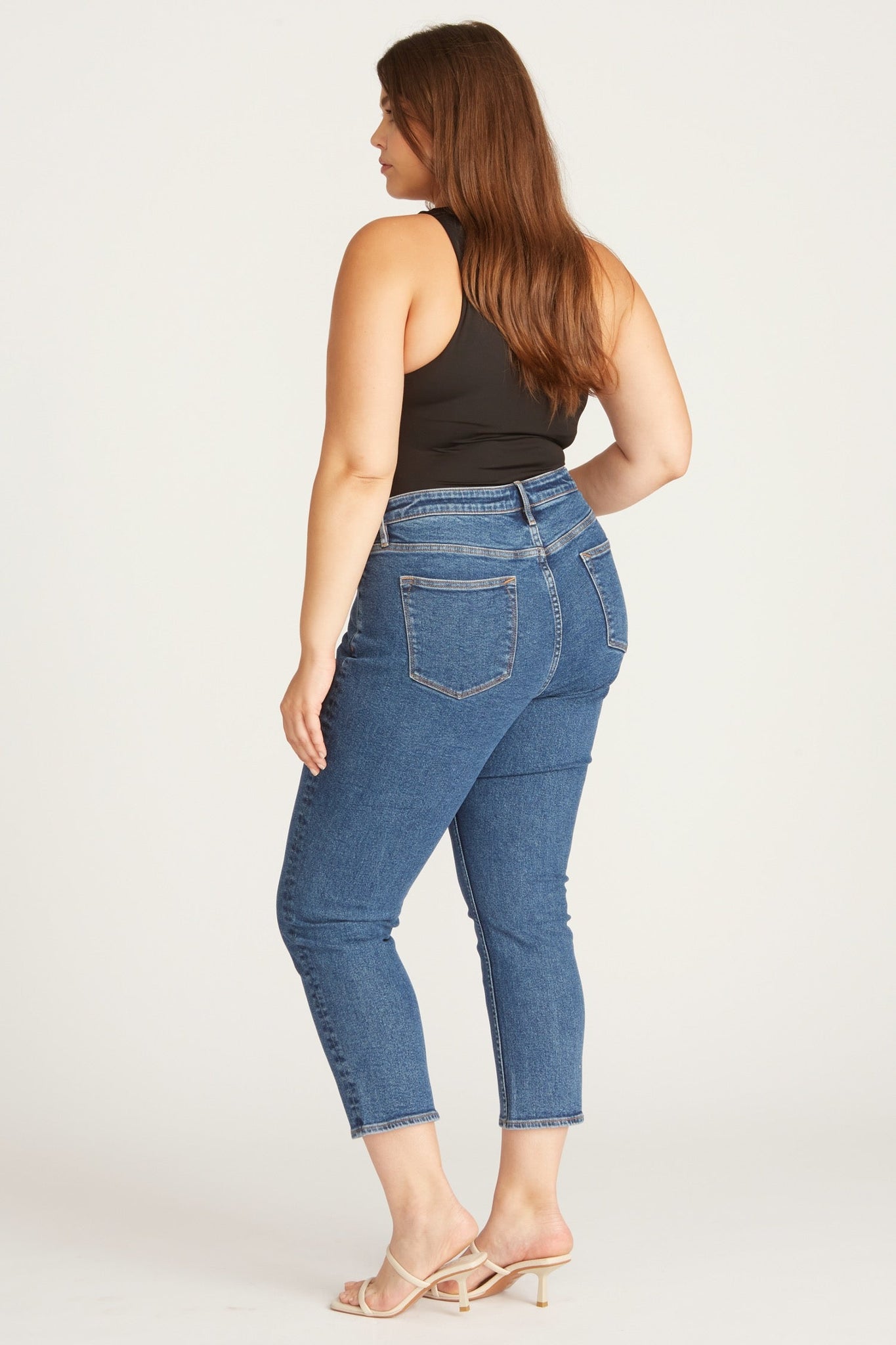 Load image into Gallery viewer, PLUS FRANKIE SLIM STRAIGHT LEG - INDIGO WASH