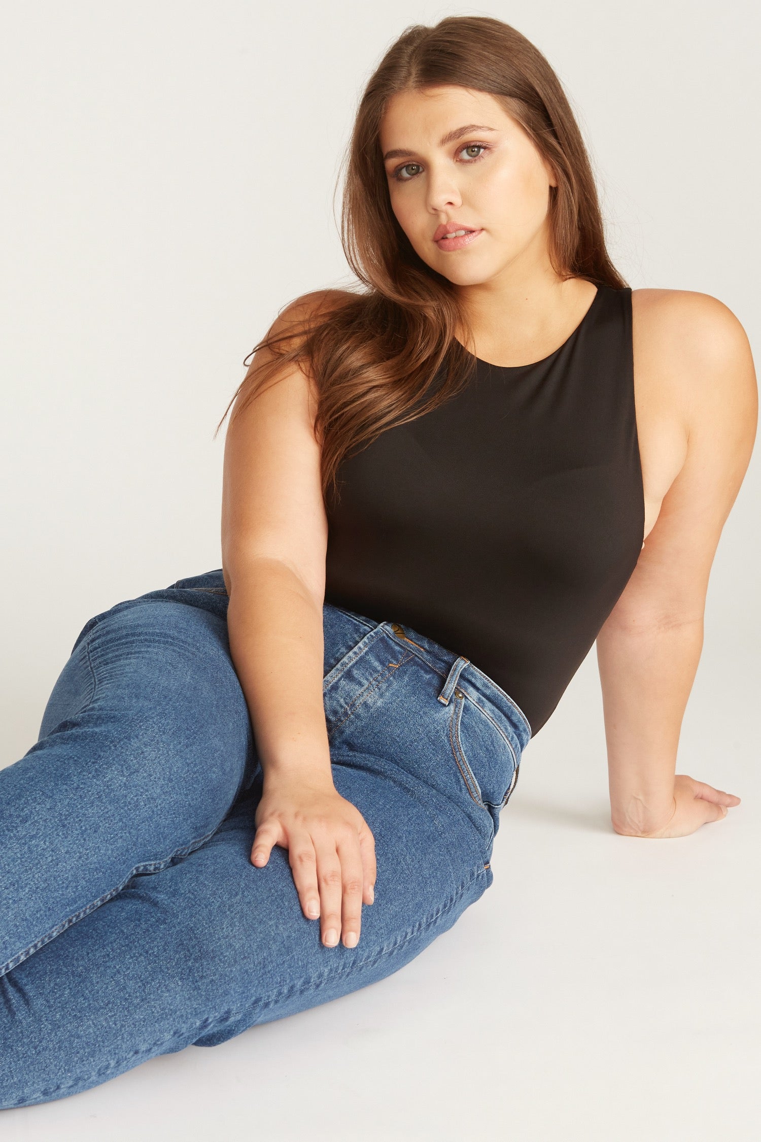 PLUS FRANKIE SLIM STRAIGHT LEG - INDIGO WASH