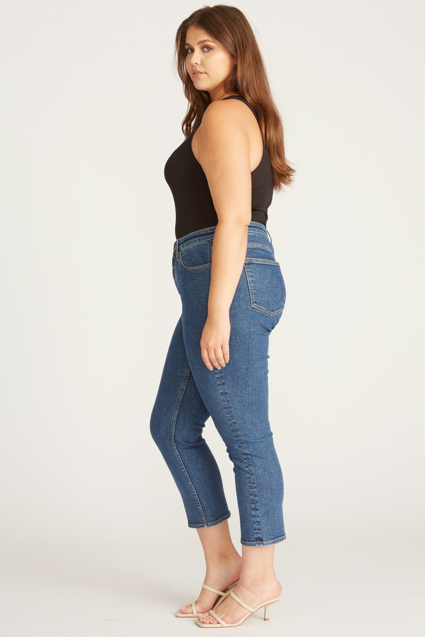 Load image into Gallery viewer, PLUS FRANKIE SLIM STRAIGHT LEG - INDIGO WASH