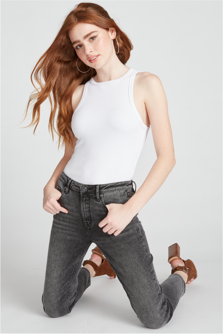 Load image into Gallery viewer, FRANKIE SLIM STRAIGHT - BLACK WASH