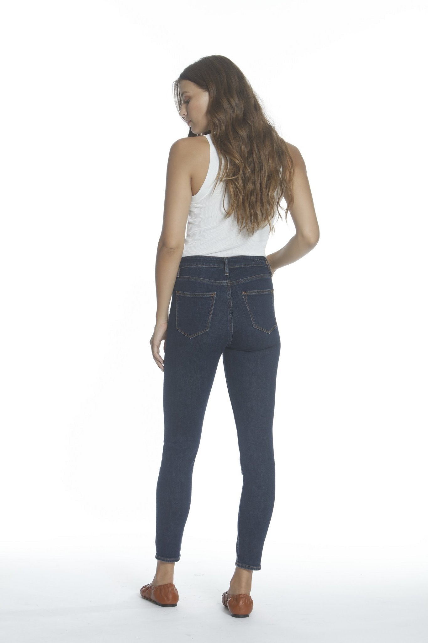 Load image into Gallery viewer, Ace High Rise Skinny - Dark