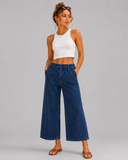 Trouser Wide Leg - Dark