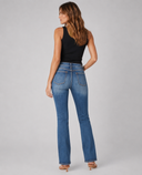 Ace High Rise Straight - Medium Wash