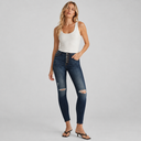 Ace High Rise Skinny - Dark