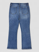 Crosby High Rise Straight - Med Wash