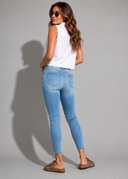 Marley Mid Rise Skinny - Light