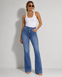 Pocketless Slim Flare - Med