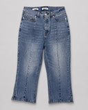 Front Seam Pedal Pusher Capri