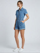 Button Front Romper
