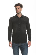 Western Denim Shirt - Black
