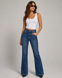 High Rise Boot Cut - Dark Wash