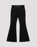 Marley Midrise Belted Bell Bottom Jean
