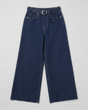 Dylan Belted Wide Leg - Dark