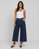 Dylan Belted Wide Leg - Dark