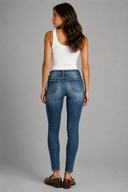 Jagger Skinny - Destructed Dark Wash
