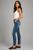Jagger Skinny - Destructed Dark Wash