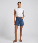 Clean Hem Short - Indigo