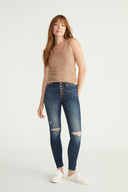 Ace High Rise Skinny - Dark