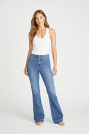 Pocketless Slim Flare - Med