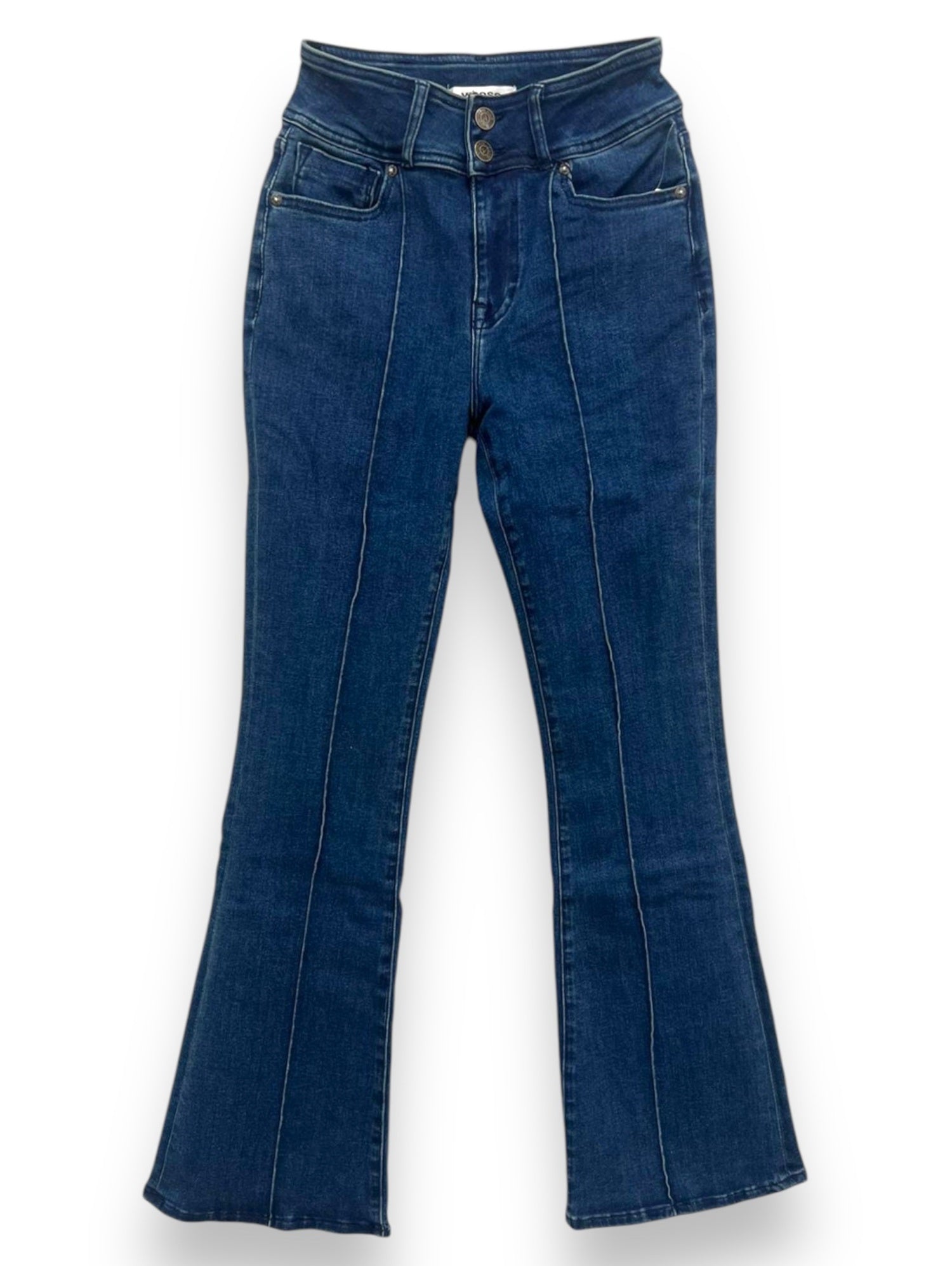 Load image into Gallery viewer, Harlow Trouser Slim Flare - Dark
