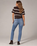 Short Sleeve Nautical Sweater