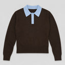 Colorblock Polo Sweater