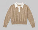 Colorblock Polo Sweater