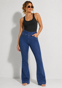 Alora Pull on Boot Cut - Dark