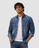 Western Denim Shirt - Medium