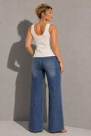 Retro Palazzo Wide Leg - Dark