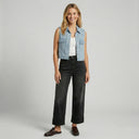 Denim Pocket Vest - Light Wash