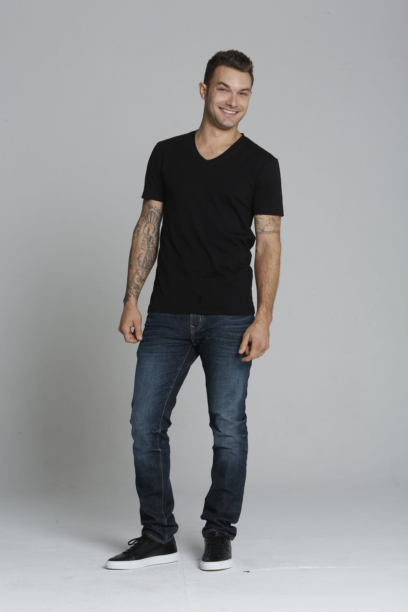 Load image into Gallery viewer, Mick 330 Slim - Dark Wash [INSEAMS AVAILABLE]
