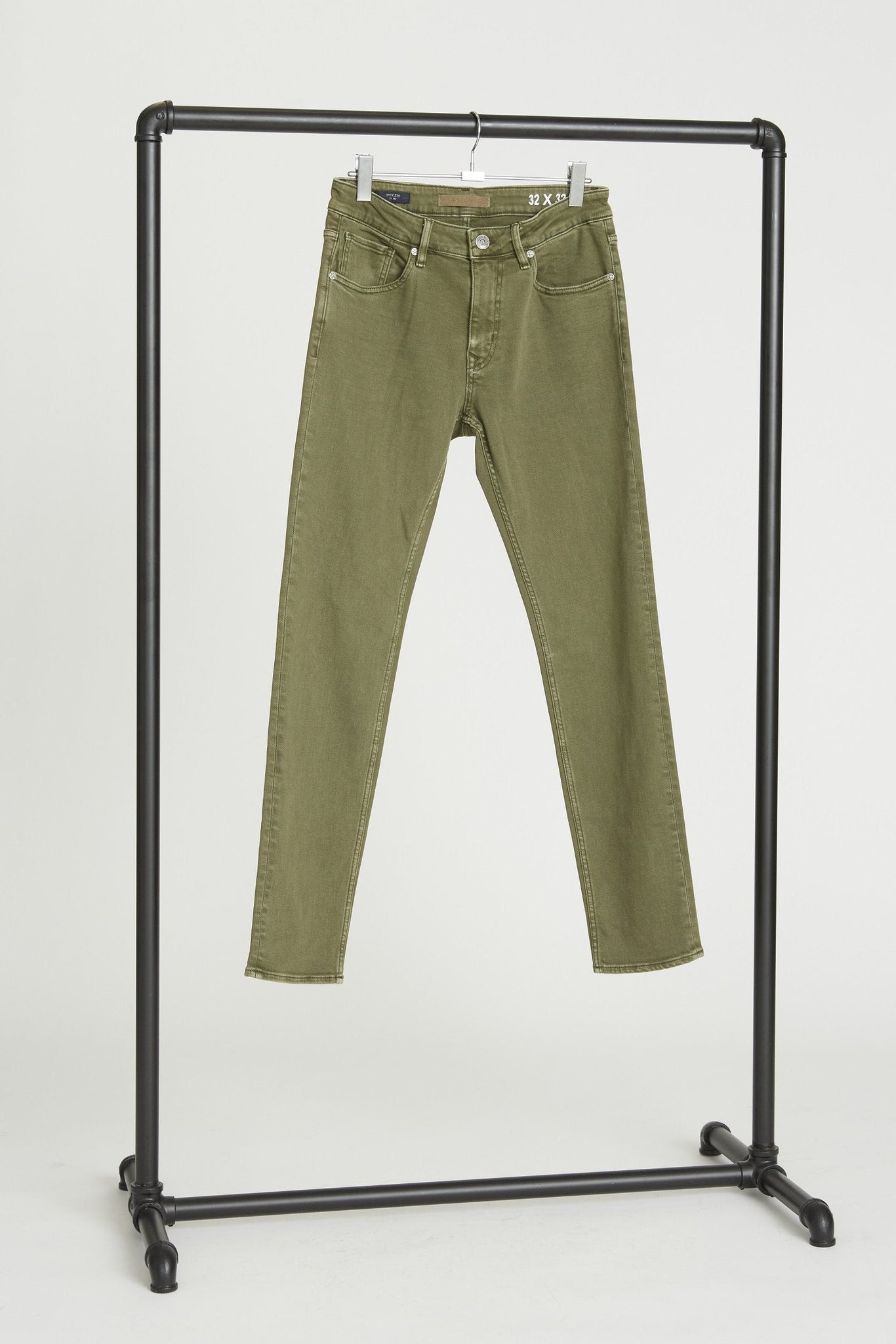 Load image into Gallery viewer, Mens Skinny Jeans Olive
