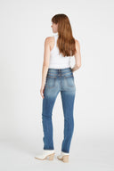 Ace Destructed Straight - Medium Wash