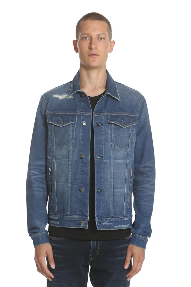 Trucker Jacket - Blue Vintage