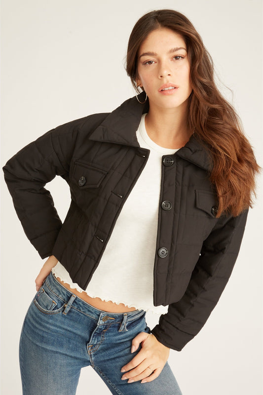 SHORT QUILTED JACKET