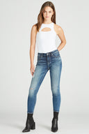 MARLEY MID SKINNY LEG - DARK WASH
