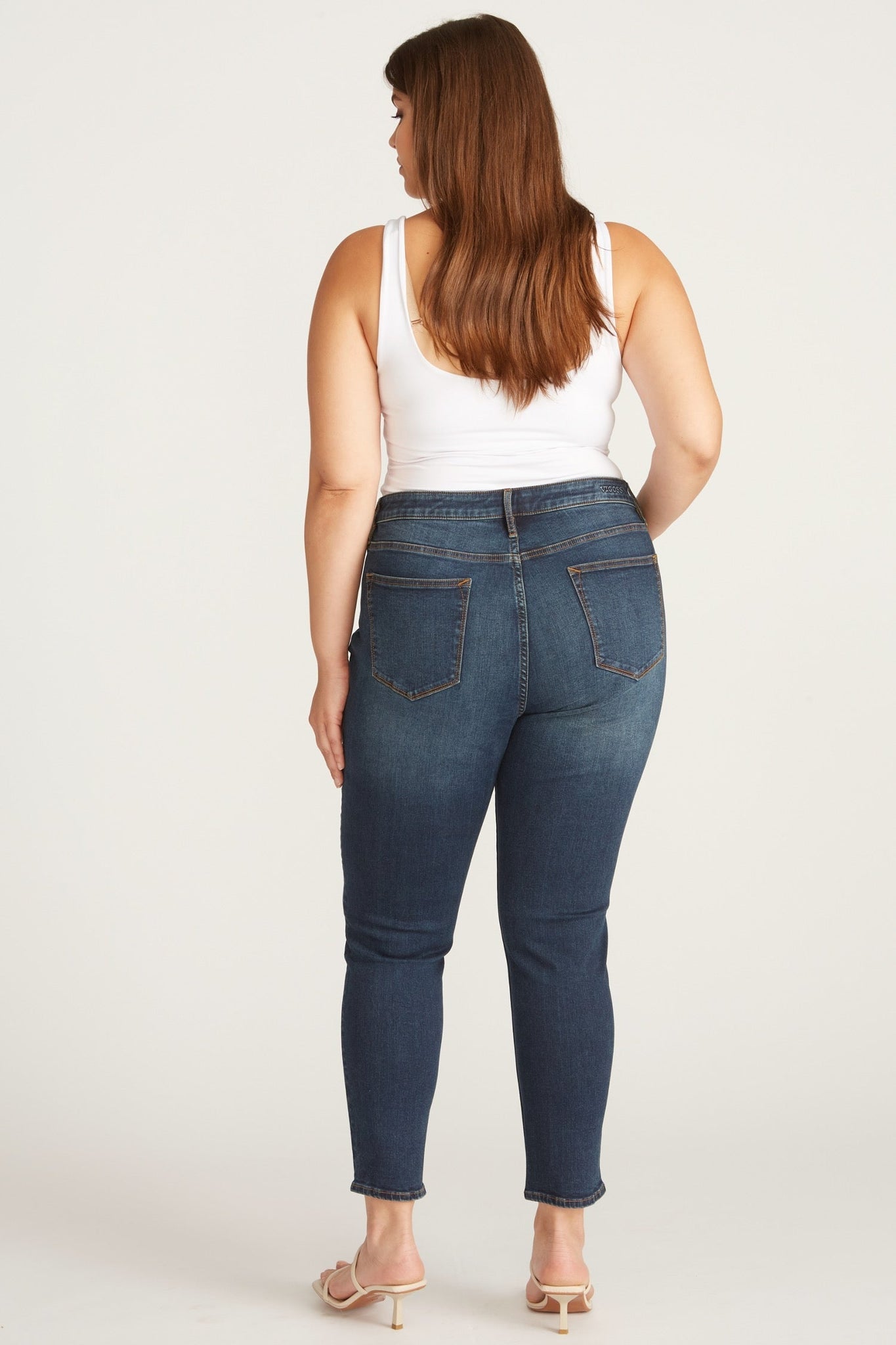 Load image into Gallery viewer, Jagger Skinny [PLUS SIZE] Dark Wash
