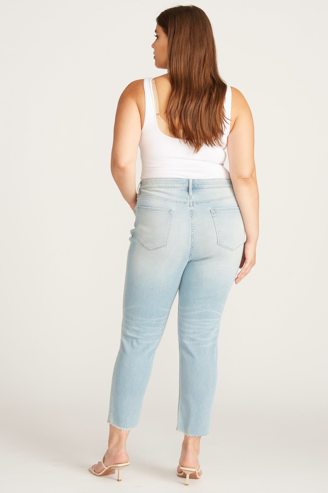 Load image into Gallery viewer, Marley Mid Rise SKINNY [Plus Size] - Light Wash
