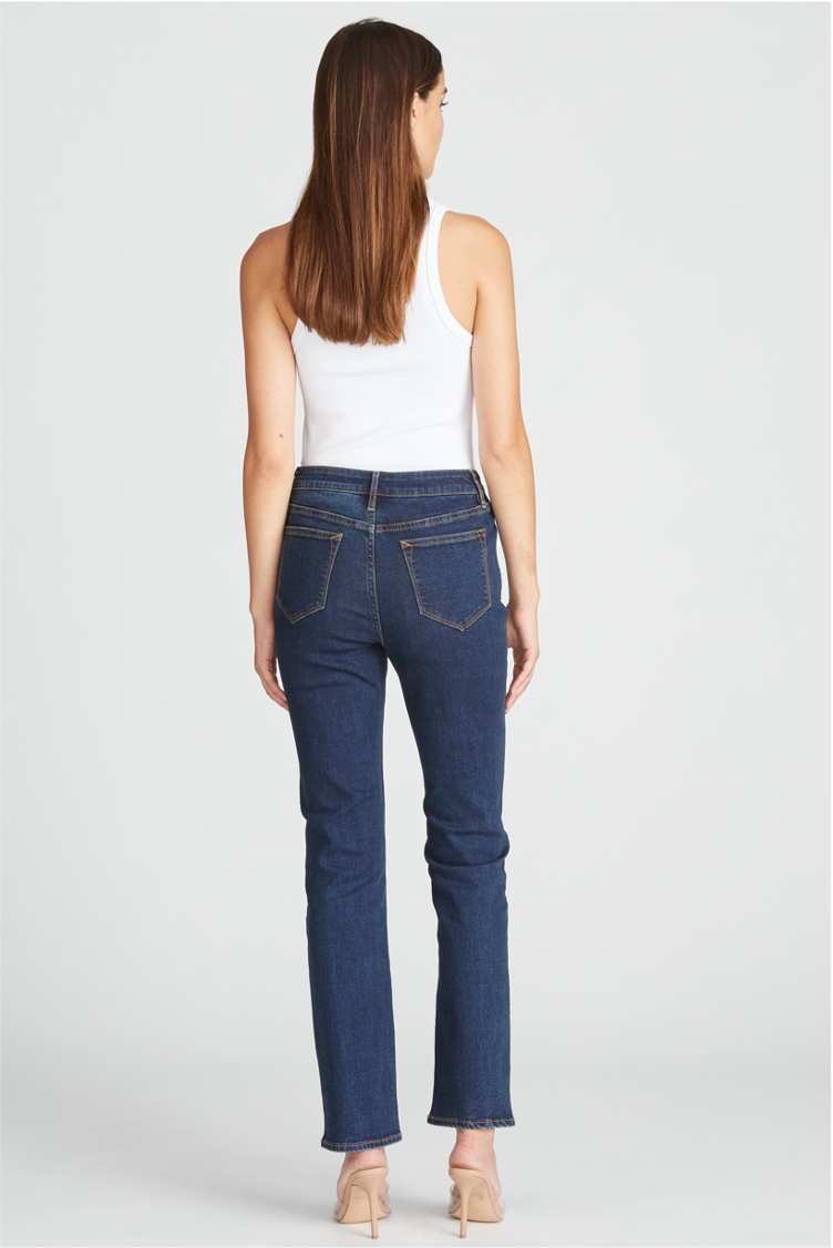 Load image into Gallery viewer, ACE HIGH RISE STRAIGHT LEG - DARK WASH
