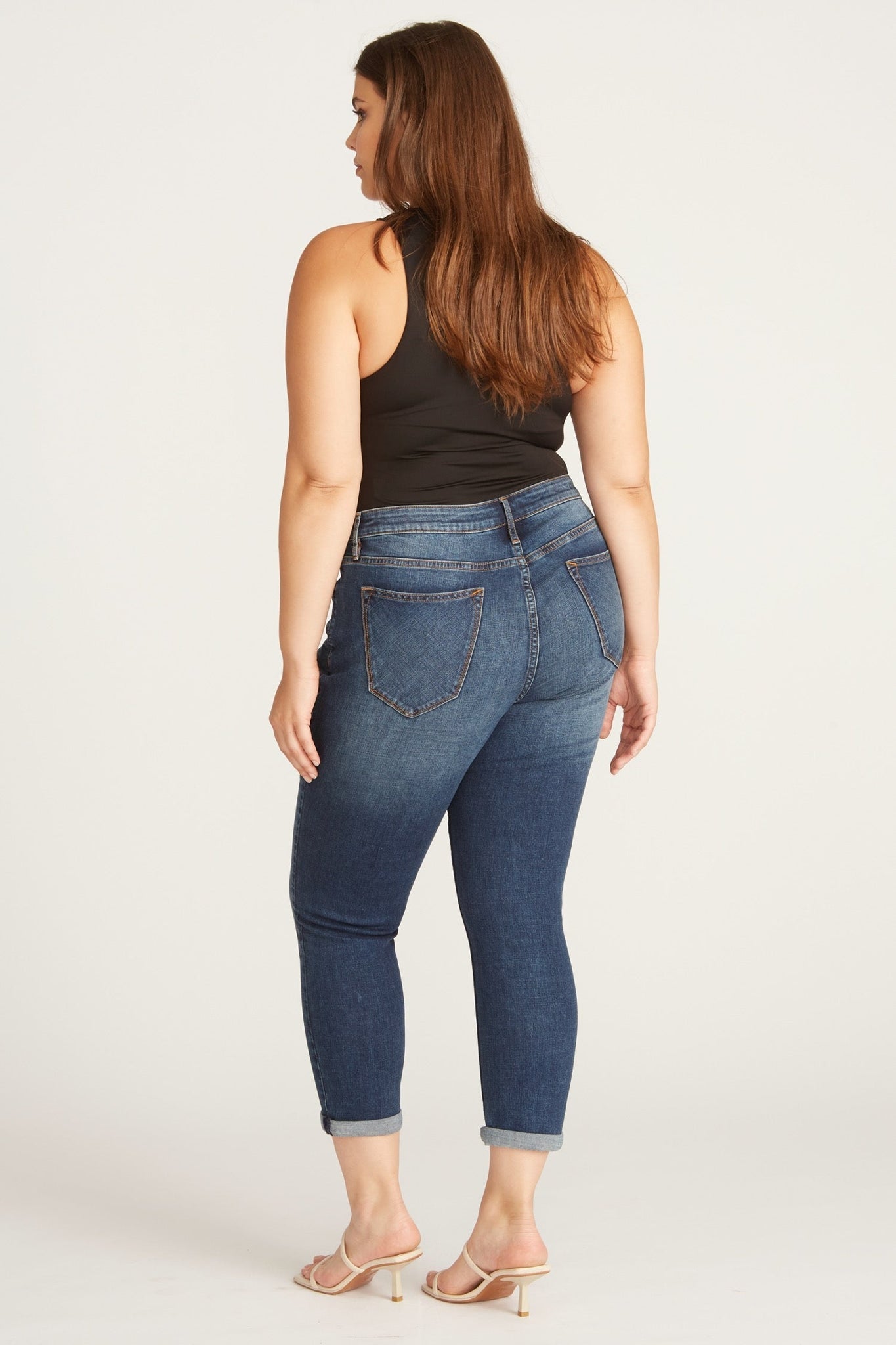 Load image into Gallery viewer, Thompson Tomboy Jean [Plus Size] - Dark Wash
