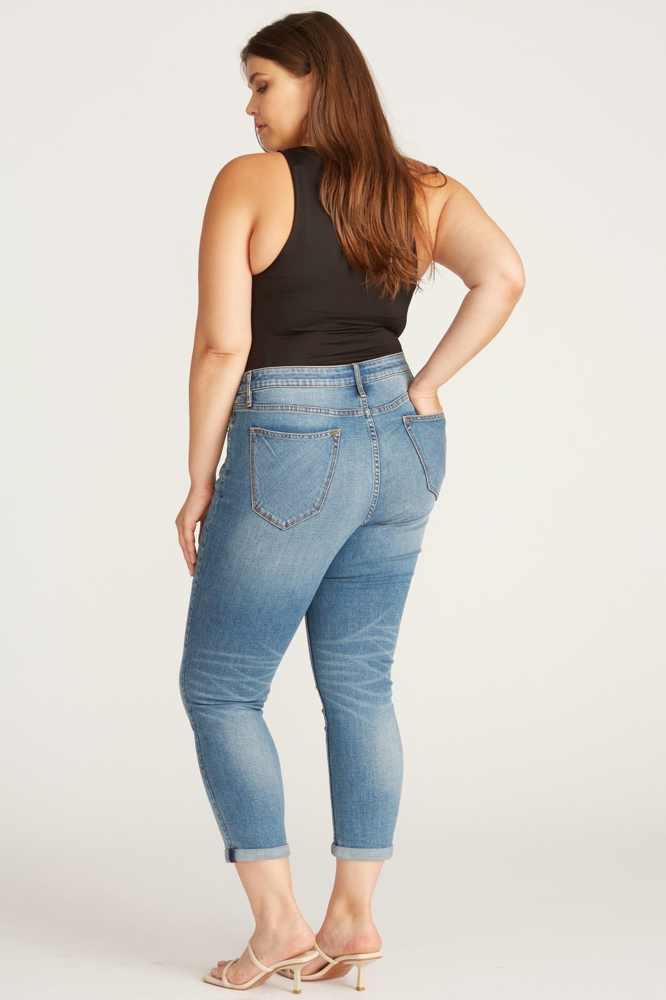 Load image into Gallery viewer, Thompson Tomboy Jean [Plus Size] - Medium Wash
