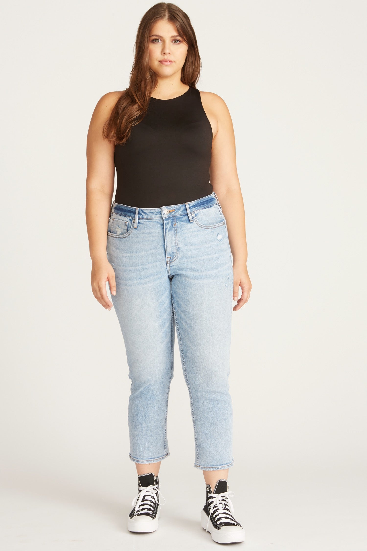 PLUS FRANKIE SLIM STRAIGHT LEG - LIGHT WASH