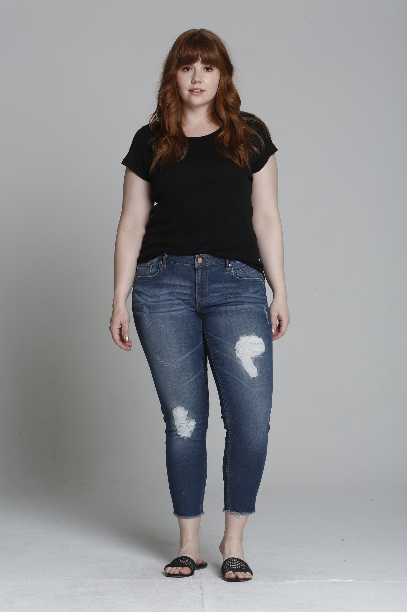 Load image into Gallery viewer, Jagger Classic Skinny [Plus Size] - Dark
