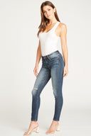 Jagger Skinny - Destructed Dark Wash
